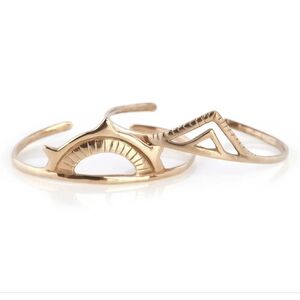 Catori Life Sunkeeper Pyramids Cuff Set